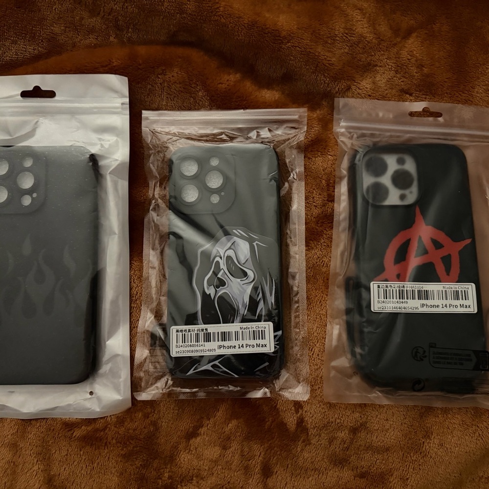 3 Phone Cases for iPhone 14 Pro Max